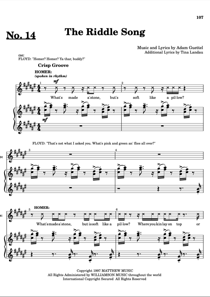 Adam Guettel The Riddle Song Sheet Music Downloads